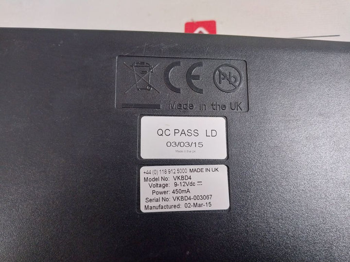 Vista Vkbd4 Control Keyboard