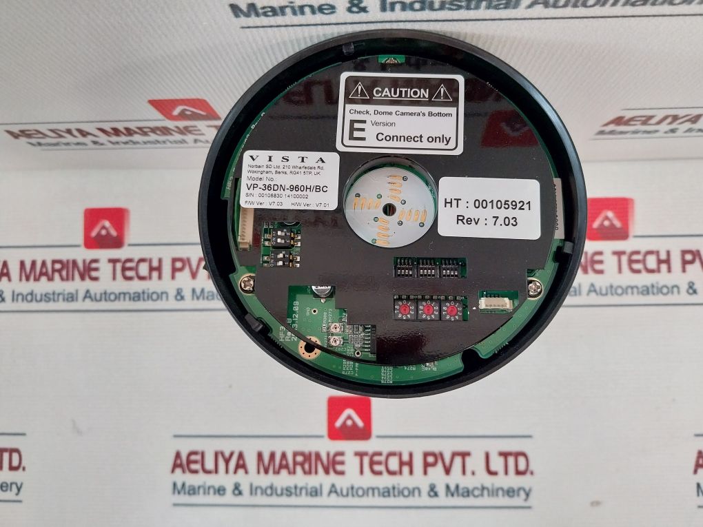 Vista Vp-36Dn-960H/Bc Dome Camera Rev 7.03