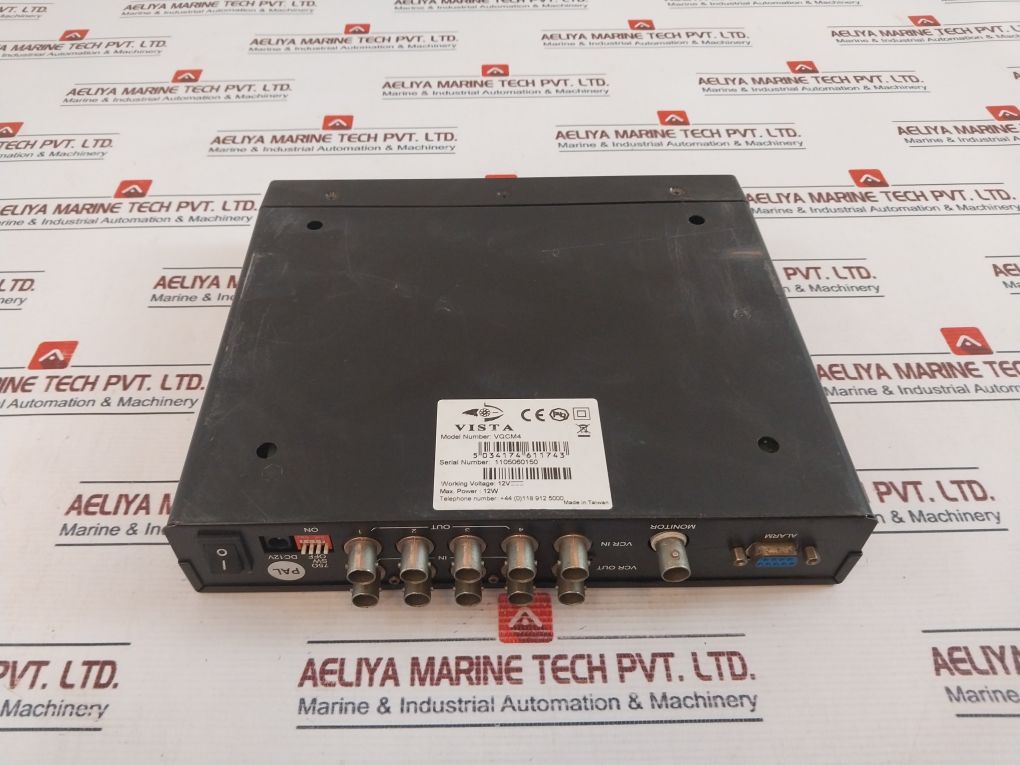 Vista Vqcm4 Colour Quad Cctv Processor Security System