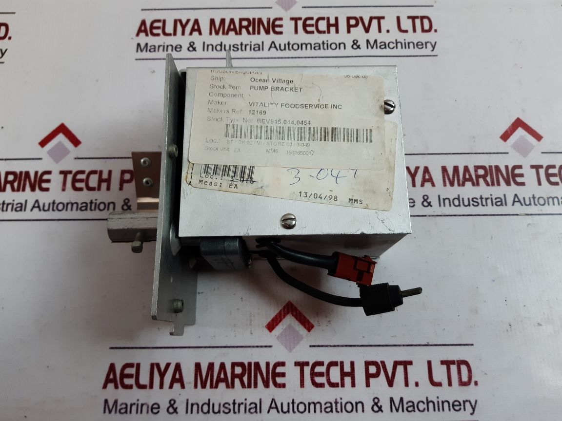 Vitality 605027 Pump Bracket 120 V