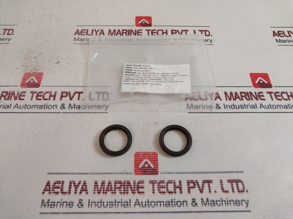 Viton A30 X 40 X 7 Seal Ring