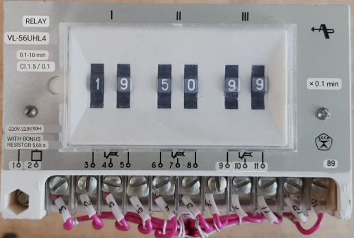 Vl-56Uhl4 Time Relay 0.1-10 Min
