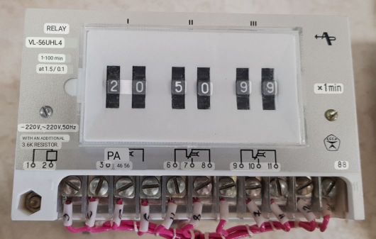 Vl-56Uhl4 Time Relay 1-100 Min
