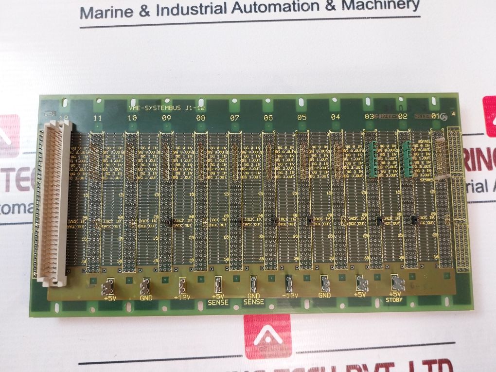Vme-systembus J1-12 Backplane