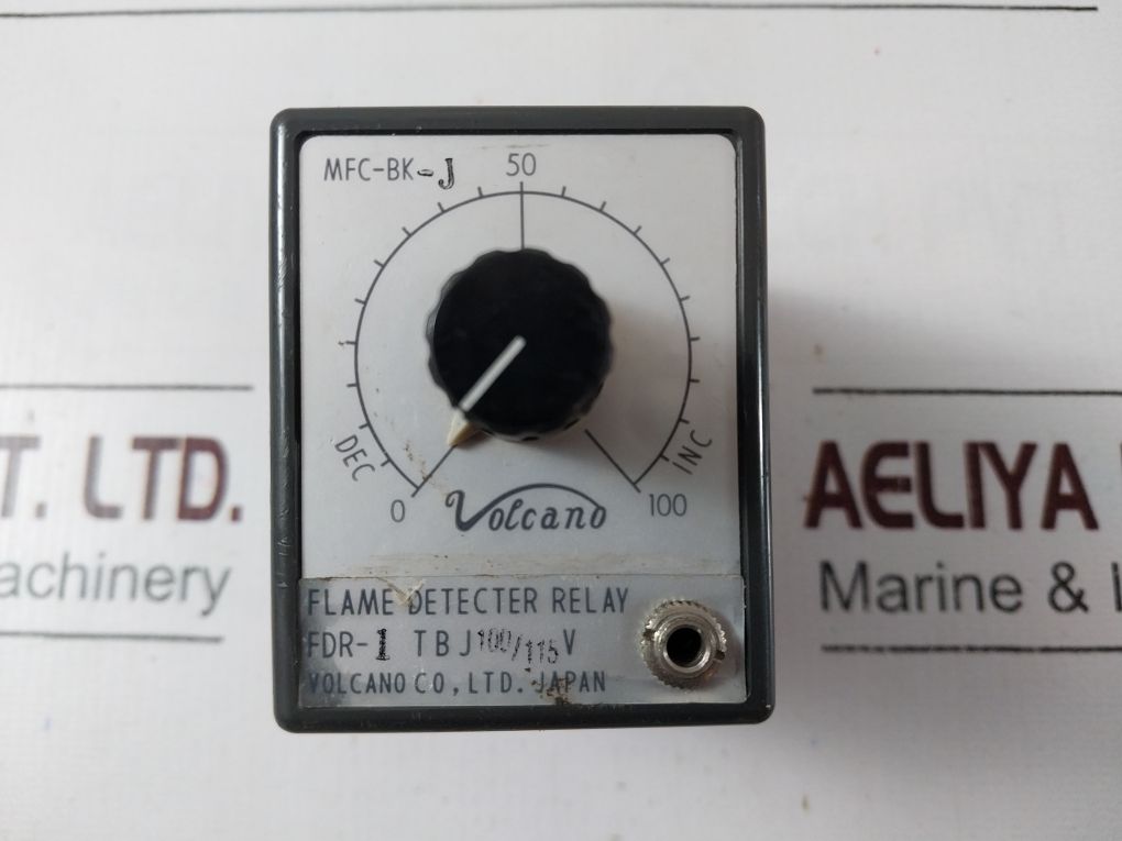 Volcano Mfc-bk-j Flame Detector Relay Fdr-1 Tb J 100/115V