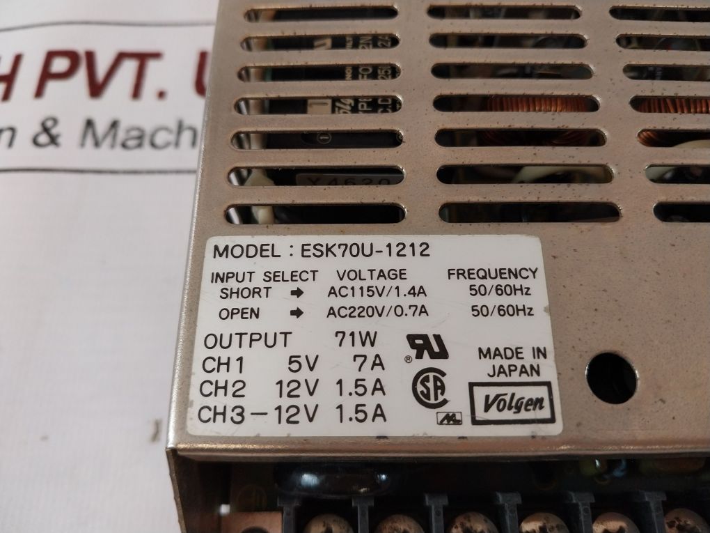 Volgen Esk70U-1212 Power Supply