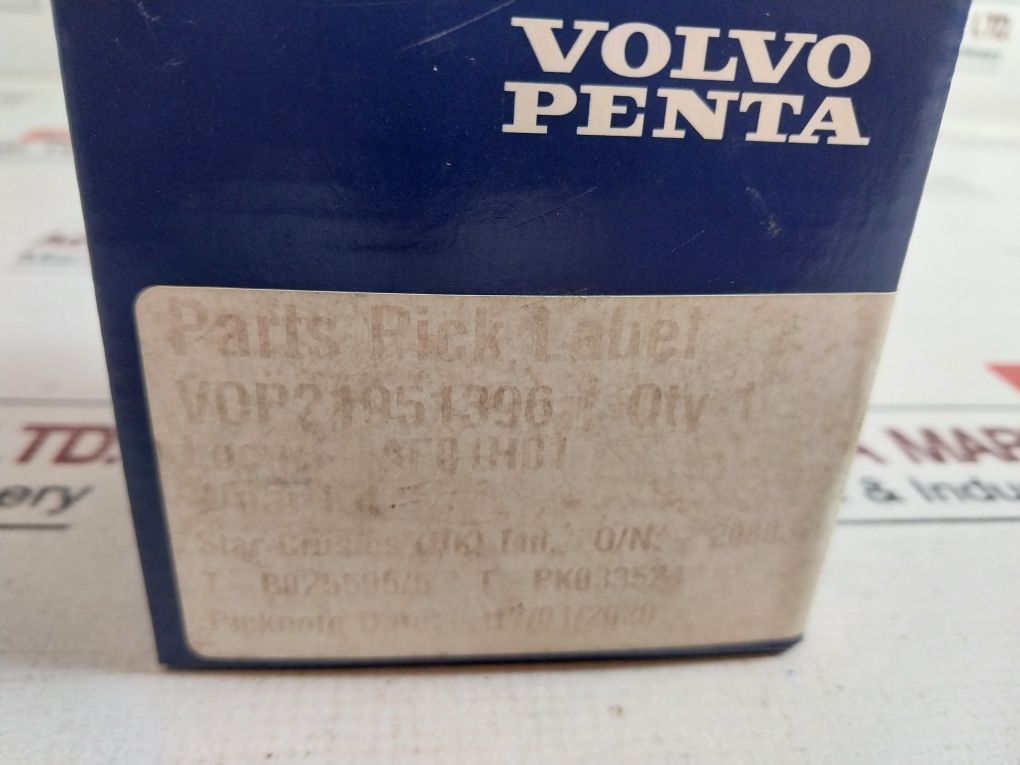 Volvo Penta 21951396 Sea Water Pump Rear Kit