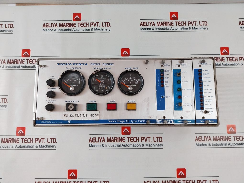 Volvo Penta Type 2700 Diesel Engine Controller 0-150 Psi