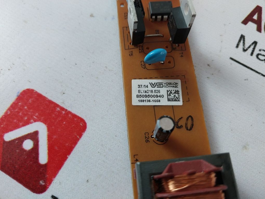 Vossloh Schwabe 600000.V7/L Pcb Card Elx218.526
