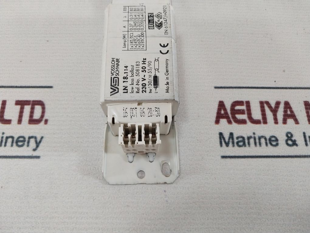Vossloh Schwabe Ln 18.114 Low Loss Ballast 230 V~ 50 Hz
