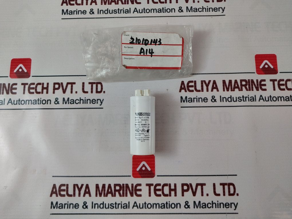 Vossloh Schwabe Mkp 8µF ±10%
