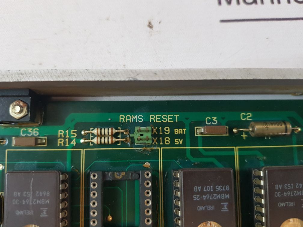 Valmet Memu 547006-3B,547006-3A Circuit Board