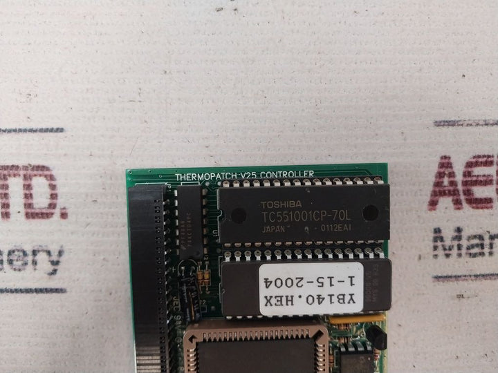 Thermopatch 727A940 Board 25 ‘Yb’ Eprom V25 Controller