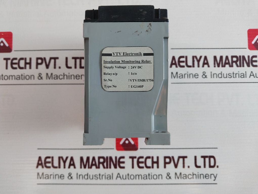 Vtv Electronik Ug140P Insulation Monitoring Relay 24Vdc