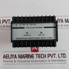 Vtv Electronik Ug140P Insulation Monitoring Relay 24Vdc