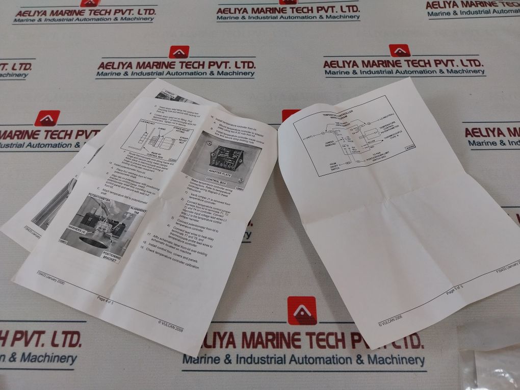 Vulcan 857398-1,854693-1,857397-1,857390-1,854762-1,854763-1 Temp. Control Set