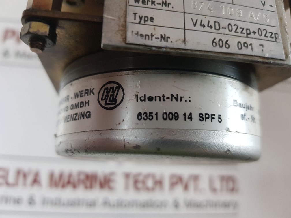 W. Gessmann V44D-02Zp+02Zp Joystick Controller 874 109 A/5