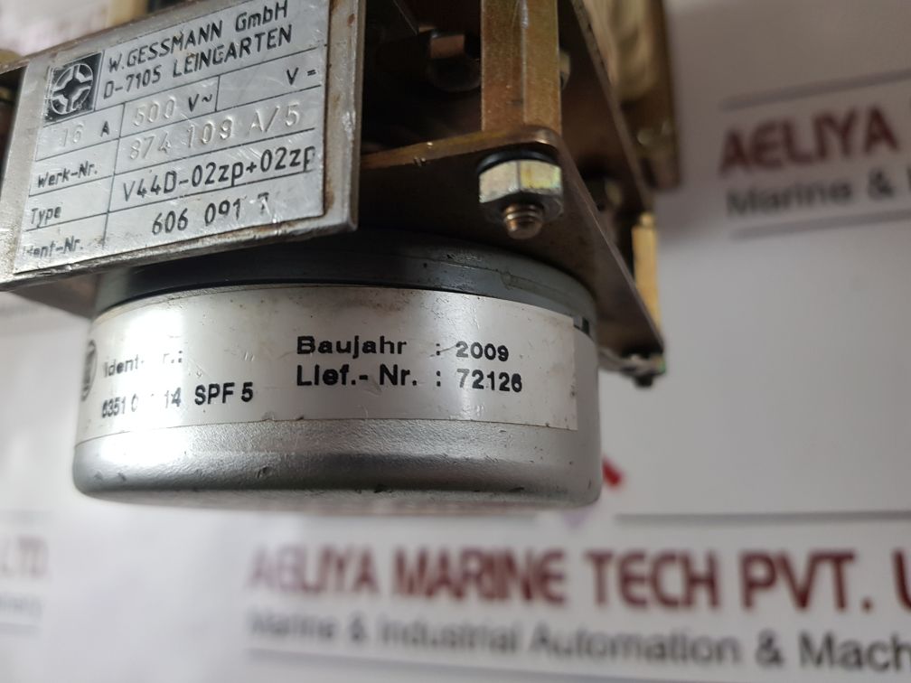 W. Gessmann V44D-02Zp+02Zp Joystick Controller 874 109 A/5