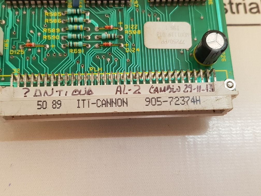 77250 Pp Processor Module Pc Board W001119 013