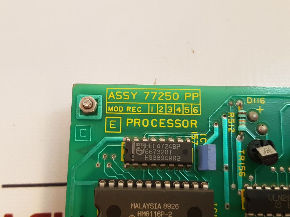 77250 Pp Processor Module Pc Board W001119 013