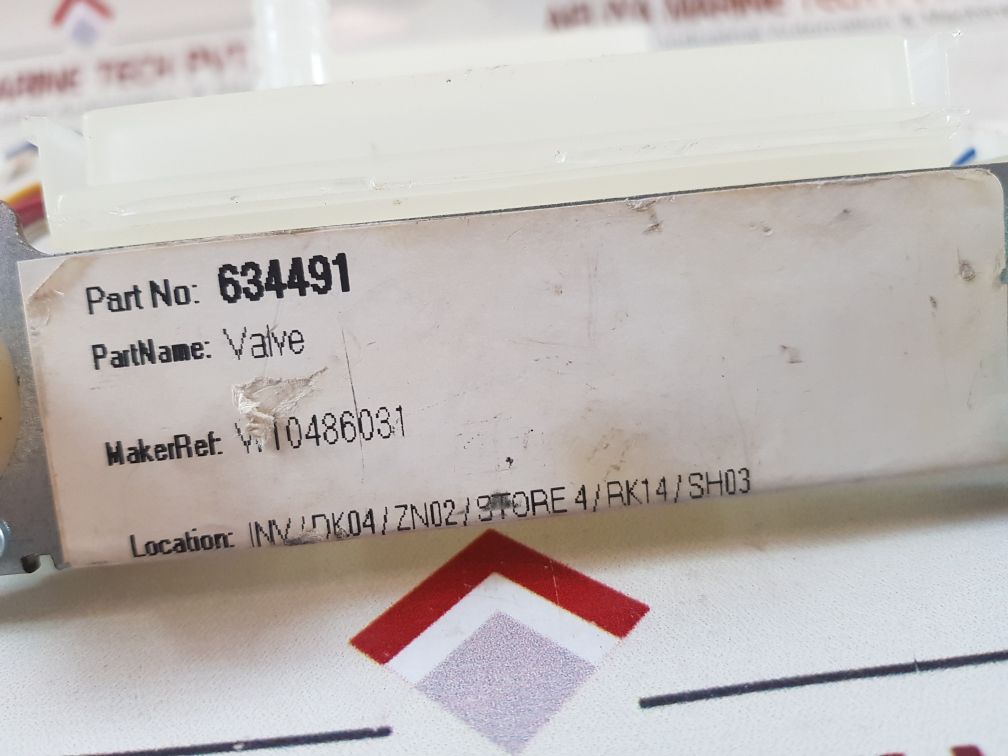 Whirlpool W10514372 Water Inlet Valve W10486031 Rev E