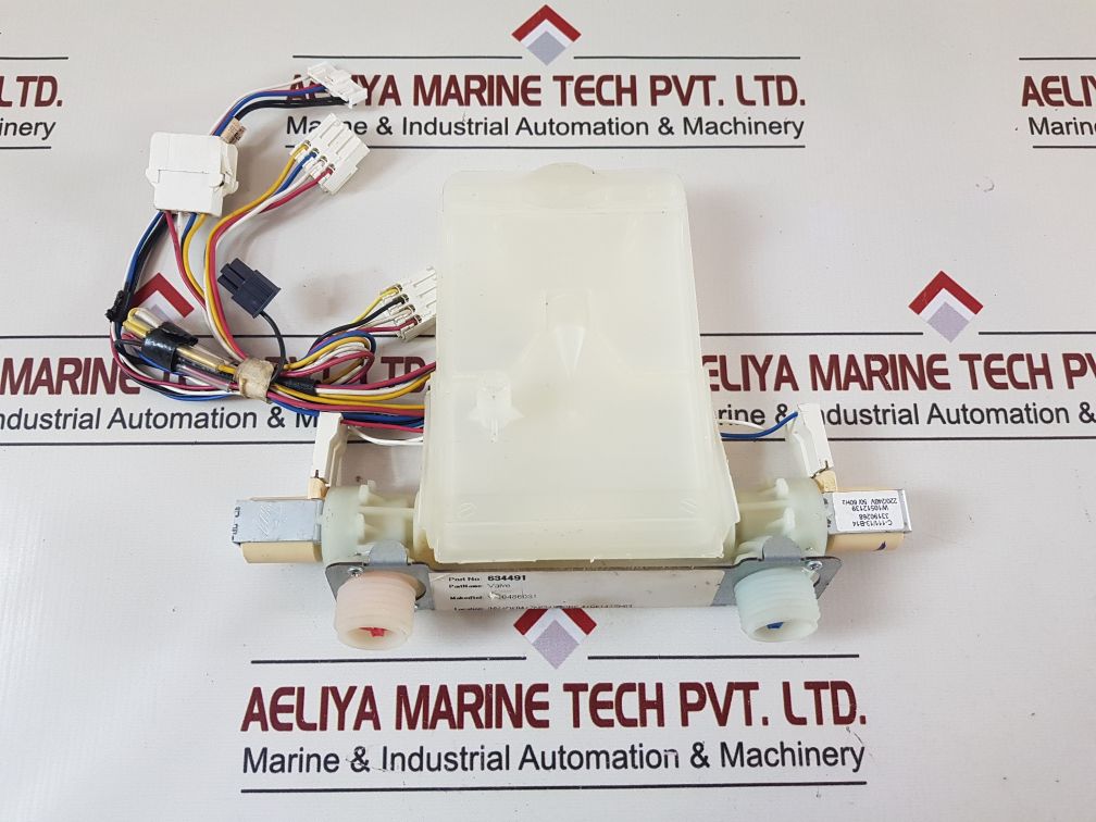 Whirlpool W10514372 Water Inlet Valve W10486031 Rev E