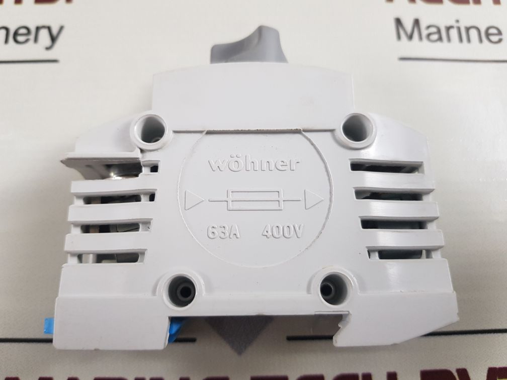Wöhner 63A 400V Fuse Socket