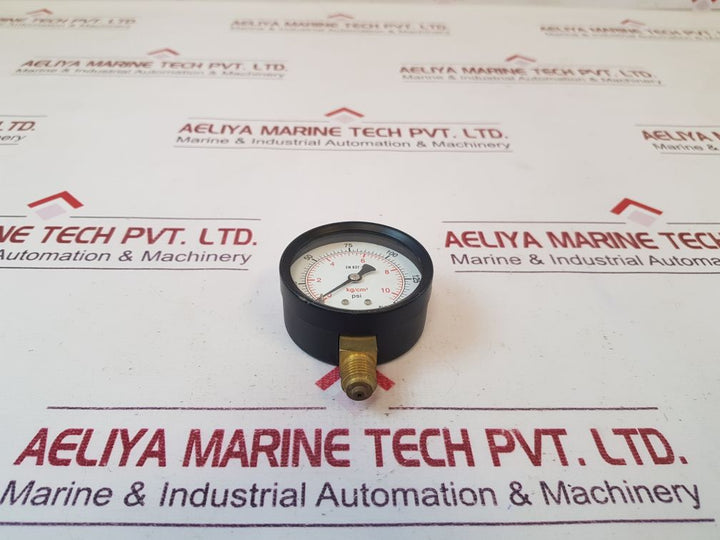 Waaree En 837-1 Pressure Gauge 0 To 150 Psi0 To 10 KgCm2
