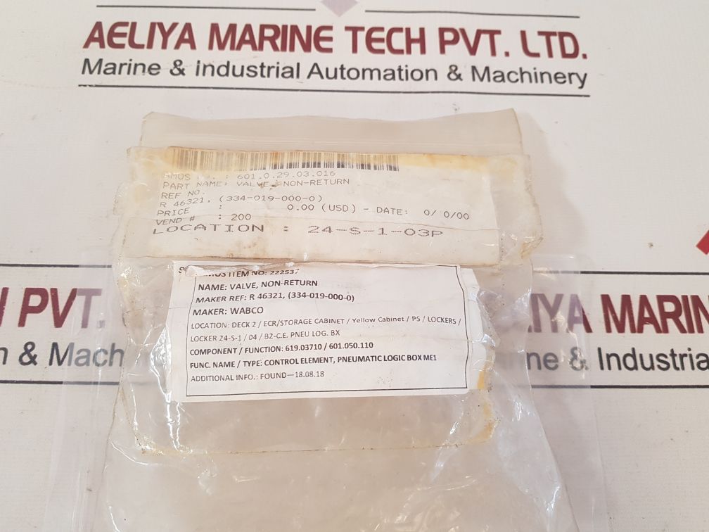 Wabco 3340190000 Pneumatic Valve