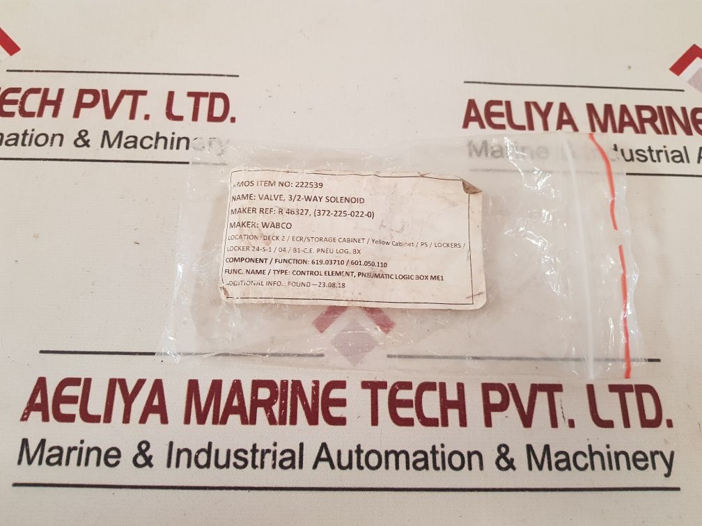 Wabco 3722250220 3/2-way Solenoid Valve