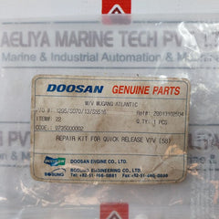 Wabco 973 500 000 2 Quick Release V/V (58) Repair Kit