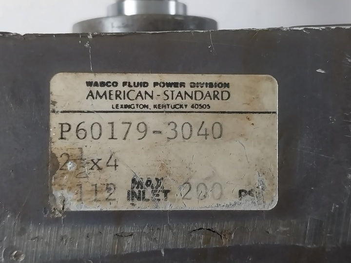 Wabco P60179-3040 Pneumatic Cylinder 200 Psi