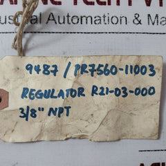 Wilkerson R21-03-000 Air Regulator