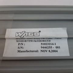 Wago 16Ai-aai143 Interface Board 51023214-1