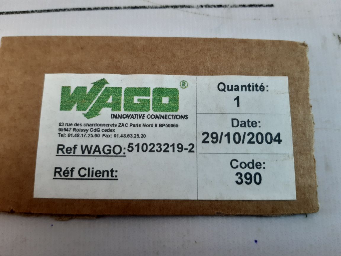 Wago 16Ai-aai143 Interface Board 51023214-1