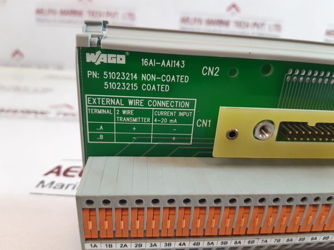 Wago 16Ai-aai143 Interface Board 51023214-1