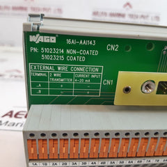 Wago 16Ai-aai143 Interface Board 51023214-1