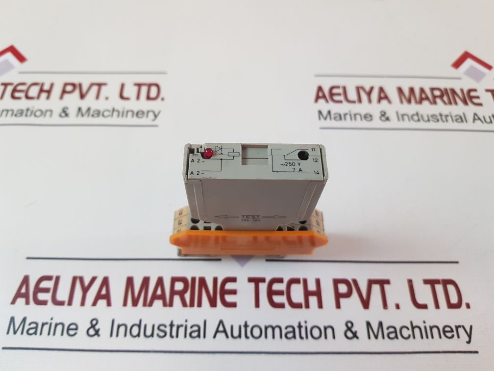 Wago 286-304 Relay Module With 280 Base
