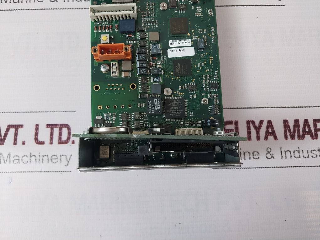 Wago 31.236-1010.1 Ethernet Pcb Card