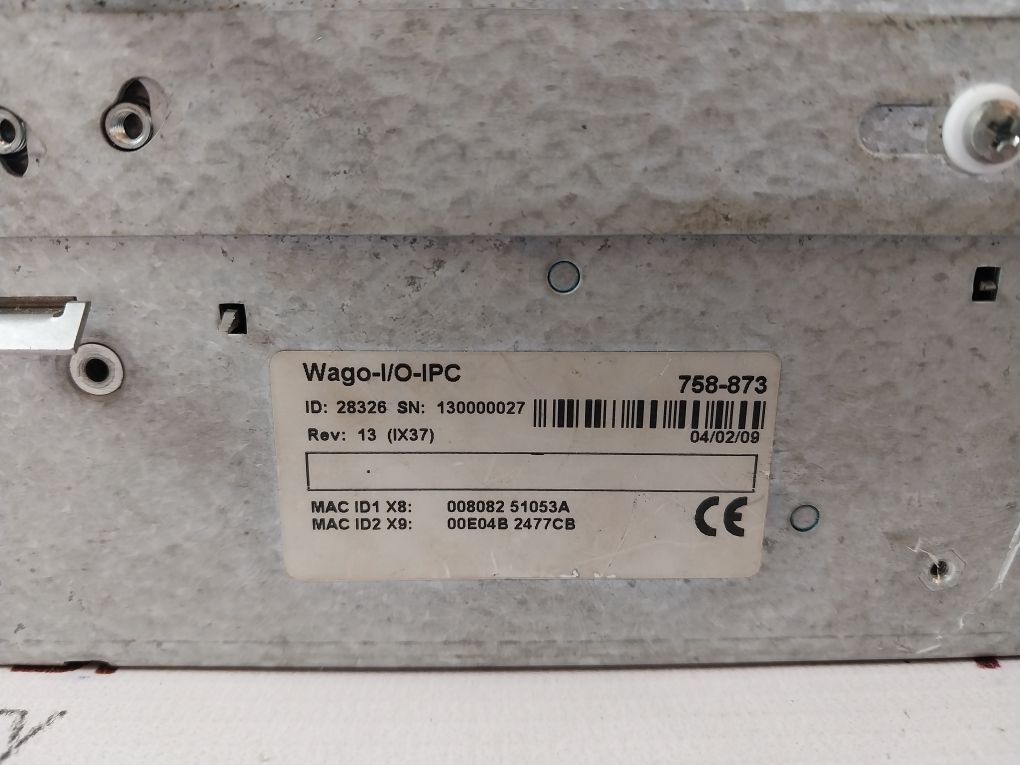 Wago 31.236-1010.1 Rev: 13 (Ix37) Pcb Card