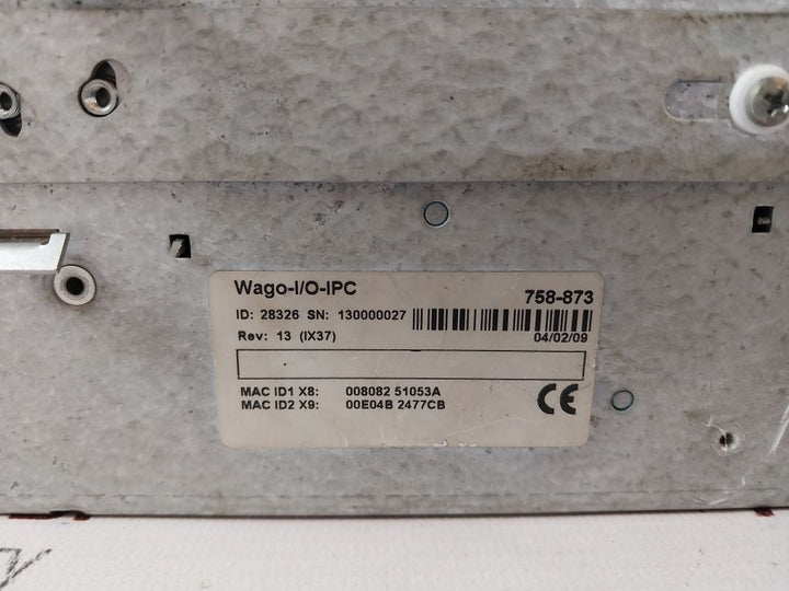 Wago 31.236-1010.1 Rev: 13 (Ix37) Pcb Card