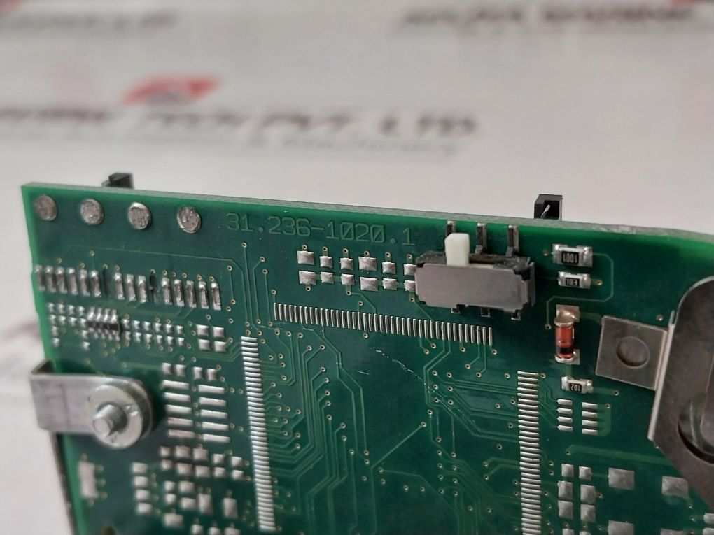 Wago 31.236-1010.1 Ethernet Pcb Card