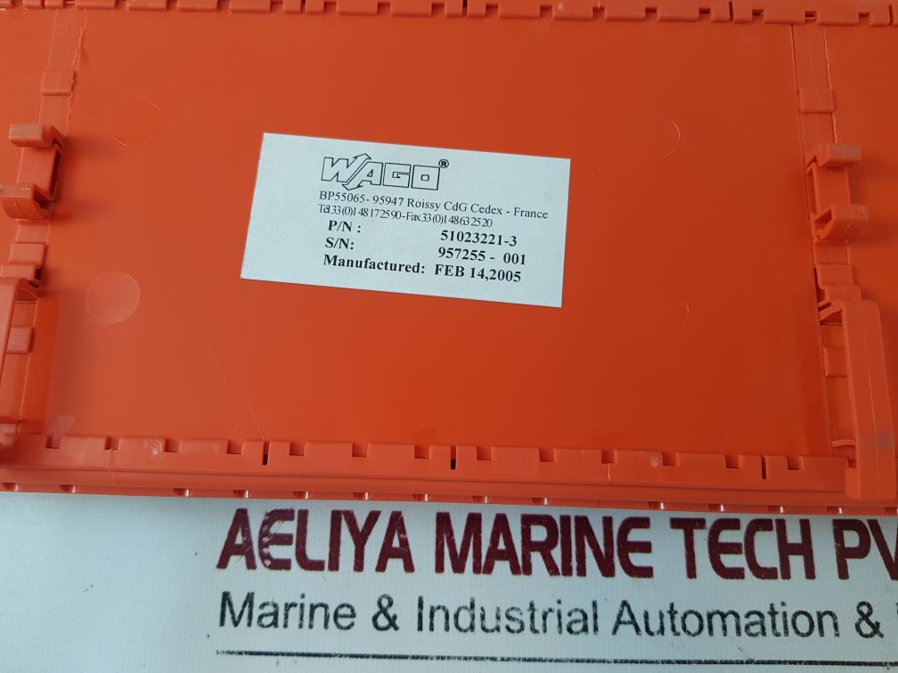 Wago 32D0-adv551 Interface Board 51023221-3