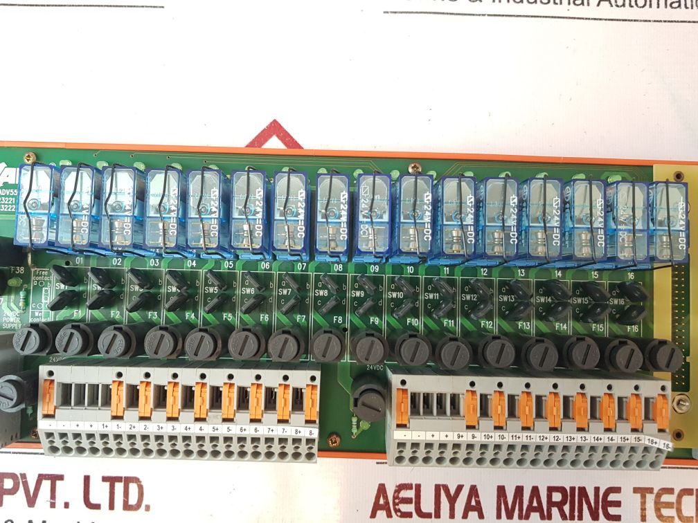 Wago 32D0-adv551 Interface Board 51023221-3