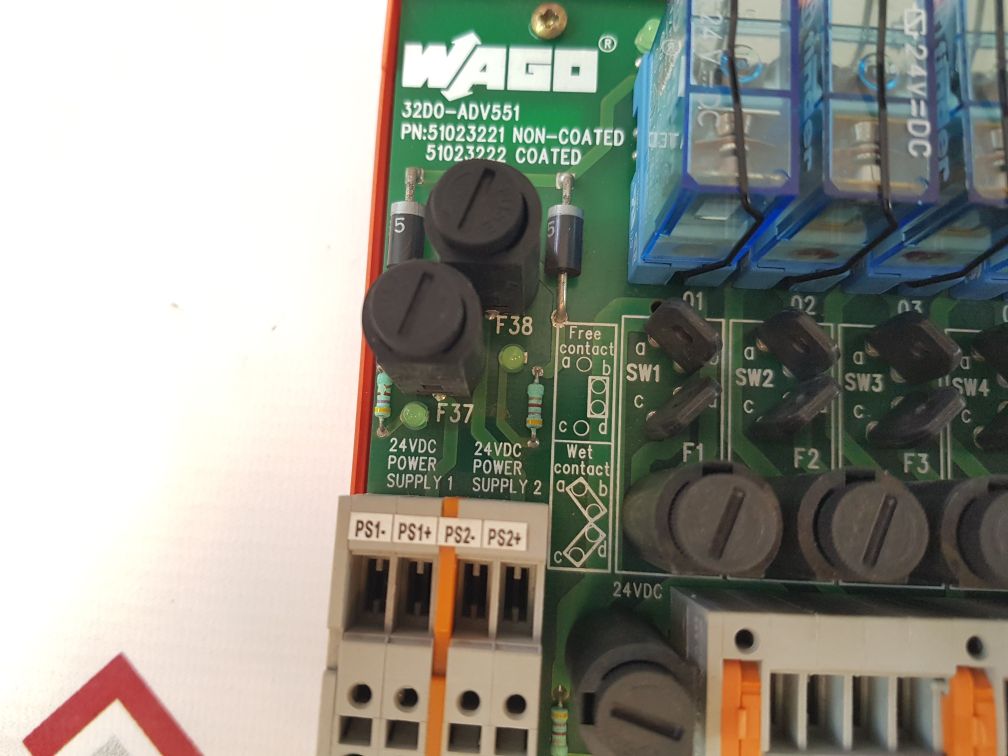 Wago 32D0-adv551 Interface Board 51023221-3