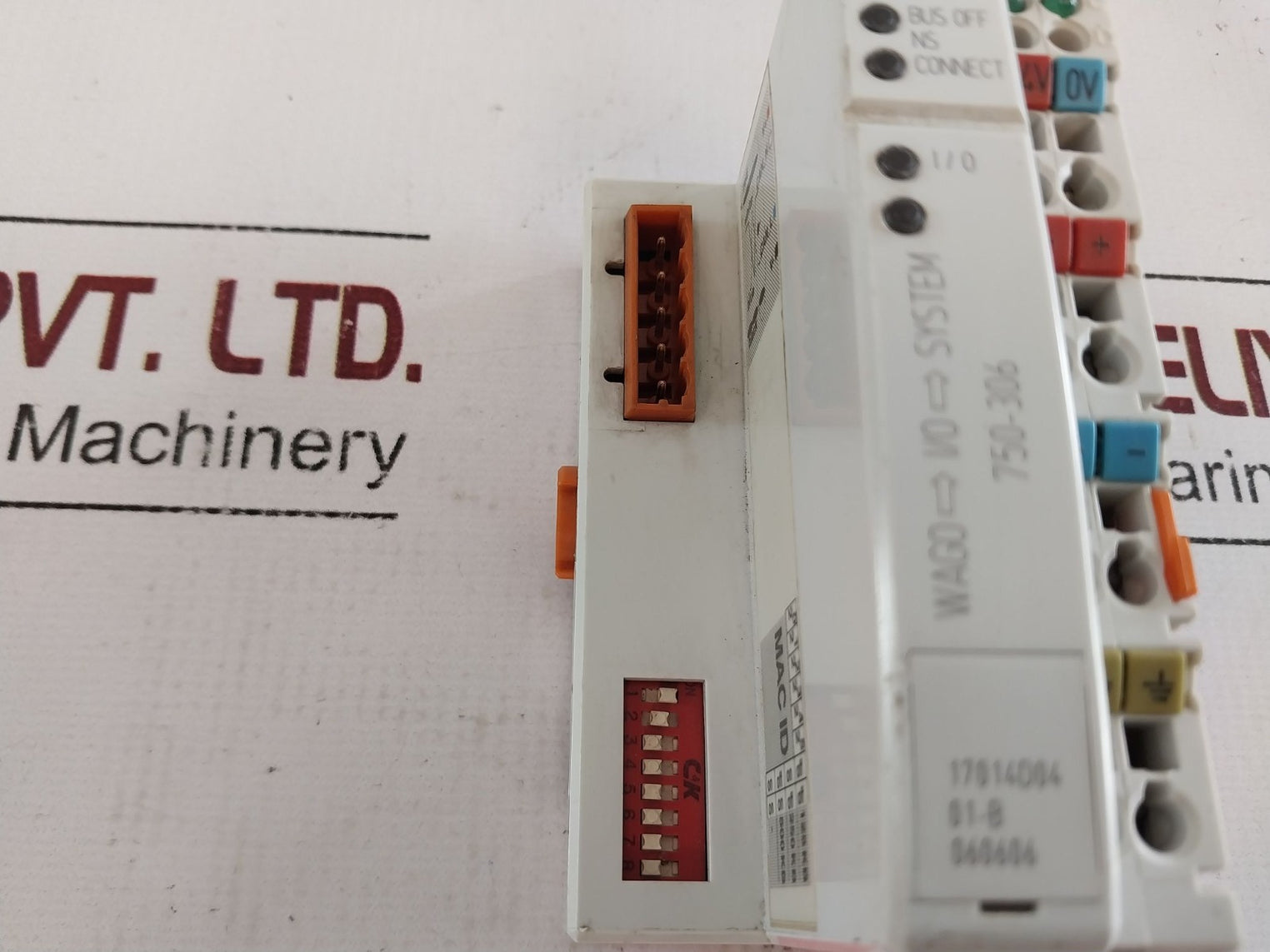 Wago 750-306 Field Bus Coupler Device Net 17014D0401-b060606