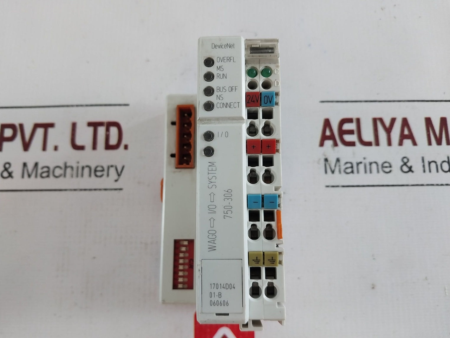 Wago 750-306 Field Bus Coupler Device Net 17014D0401-b060606