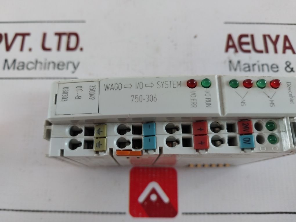 Wago 750-306 Field Bus Coupler 35004901---b030303