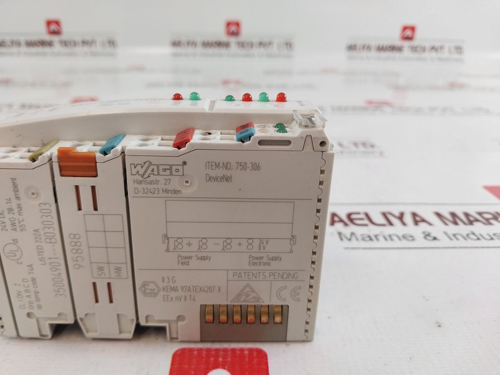 Wago 750-306 Field Bus Coupler 35004901---b030303