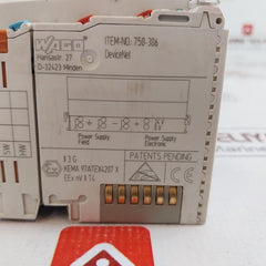 Wago 750-306 Field Bus Coupler Device Net 48004A02---b030303